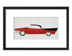 Andy Warhol - “Red & Black Car, 1959”.