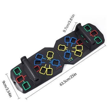 Opvouwbaar Push-up Board met Handgrepen Fitness Set, Sport en Fitness, Verzenden, Nieuw