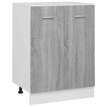 Onderkast Lyon 60x46cm | Tweedekansje | OP=OP, Gebruikt, Minder dan 100 cm, Grijs, 25 tot 50 cm