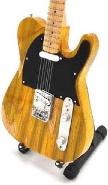 Miniatuur replica Fender gitaar - R. Wood The Rolling Stones, Ophalen of Verzenden, Nieuw, Pop, Beeldje of Miniatuur