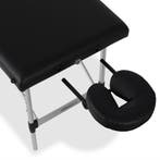 Aluminium Massagetafel - Inklapbaar/Draagbaar - Tot 250kg, Ophalen of Verzenden, Nieuw, Massagetafel