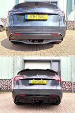Tesla model Y | AERO Pakket | Hooggelans zwart | 2021-Heden, Ophalen of Verzenden, Nieuw, Voor, Bumper