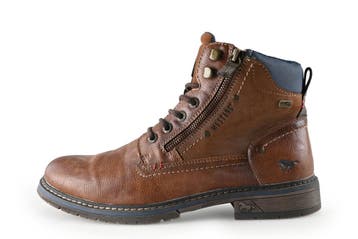 Mustang Veterboots in maat 42 Cognac, Kleding | Dames, Schoenen, Overige kleuren, Verzenden, Overige typen, Zo goed als nieuw