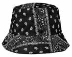 Bucket Hat Hoedje – Paisley Patroon – One Size – Zwart, Kleding | Dames, Hoeden en Petten, Nieuw