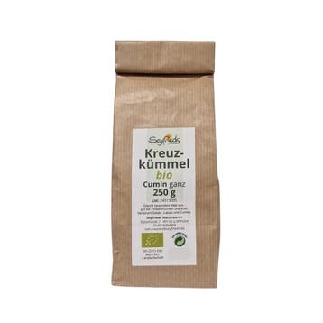 BIO-Komijnzaadjes/Cumin Seeds Heel - 250 g (Seyfrieds), Ophalen of Verzenden, Nieuw