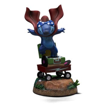 Lilo & Stitch Art Scale Statue 1/10 Stitch Laundry 19 cm, Ophalen of Verzenden, Nieuw