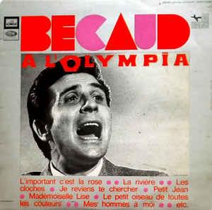 LP gebruikt - Gilbert BÃ©caud - BÃ©caud Ã LOlympia, Verzenden, Zo goed als nieuw, Overige formaten
