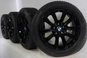 BMW 5 6 serie F06 F10 F11 F12 F13 328 18 inch velgen Pirelli, Auto-onderdelen, 18 inch, Gebruikt, Velg(en), Winterbanden