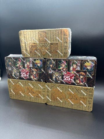 Konami - 5 Sealed box - Yu-Gi-Oh!, Nieuw