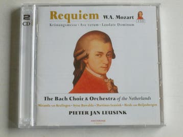 Mozart - Requiem / Pieter Jan Leusink (2 CD), Ophalen of Verzenden, Zo goed als nieuw