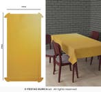 Tafelkleed Goud Folie (137x274cm), Ophalen of Verzenden, Nieuw