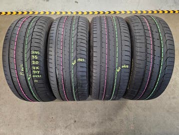 245/35/20 91Y NO1 PIRELLI ZOMERBANDEN 6,8MM PROFIEL 4X, Ophalen, Band(en), Personenwagen, 20 inch