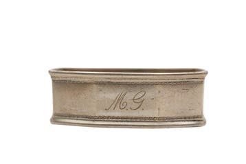 Servetring - .833 zilver, Antiek en Kunst, Antiek | Goud en Zilver