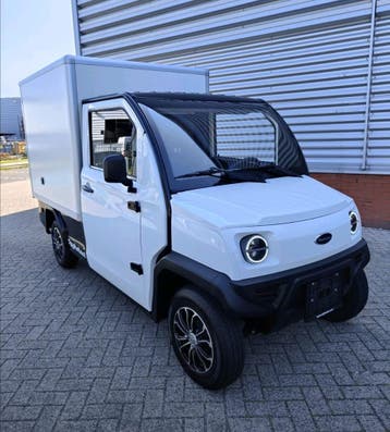 Spijkstaal iONAxs elektrisch 75km/uur bakwagen (gebruikt), Ophalen of Verzenden, Gebruikt, Overige typen
