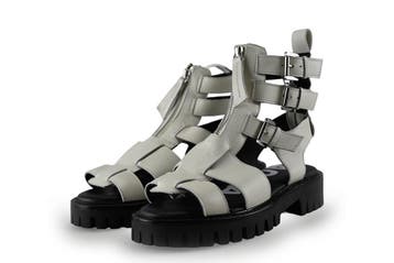 Sacha Sandalen in maat 38 Wit, Verzenden, Wit, Sandalen of Muiltjes, Zo goed als nieuw