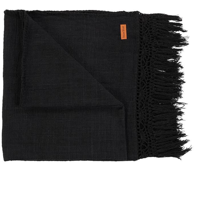Bazar Bizar De Gypsy Bedsprei - Zwart - Kleed - Ongebruikt, Huis en Inrichting, Stoffering | Tapijten en Kleden, Minder dan 50 cm