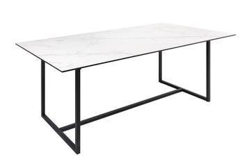 Design eettafel SYMBIOSE 200cm marmer wit keramiek gemaakt, Ophalen of Verzenden, Nieuw