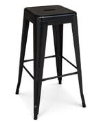 Stapelbare barkruk Hamburg voor gebruik binnen of buiten..., Verzenden, Nieuw