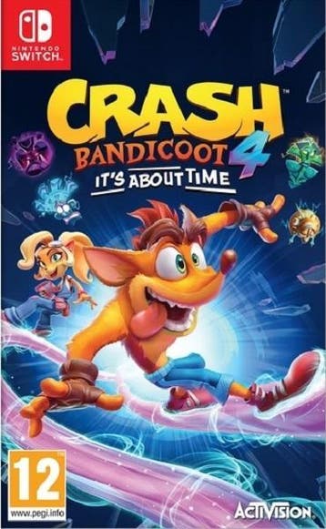 Crash Bandicoot 4: Its About Time Switch Morgen in huis!, 3 spelers of meer, Ophalen of Verzenden, Zo goed als nieuw, Vanaf 12 jaar