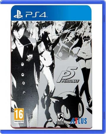 Persona 5 - Steelbook Edition [PS4], Ophalen of Verzenden, Nieuw