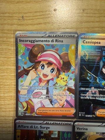 Pokémon - 7 Card Full art - Various sets, Nieuw