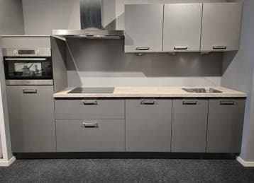 SHOWROOMKEUKENS UITVERKOOP - WEG=WEG - Spotprijzen NIEUW, Ophalen of Verzenden, Nieuw, Kunststof