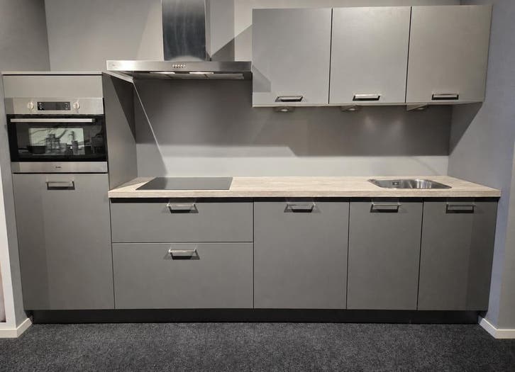 SHOWROOMKEUKENS UITVERKOOP - WEG=WEG - Spotprijzen NIEUW, Huis en Inrichting, Keuken | Complete keukens, Kunststof, Nieuw, Ophalen of Verzenden