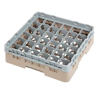 Cambro Camrack Vaatwaskorf | 36 compartimenten (6 formaten), Verzenden
