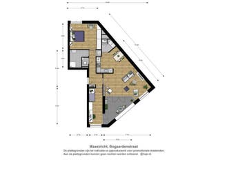 Te huur: Appartement Bogaardenstraat in Maastricht, Limburg, Maastricht, Appartement