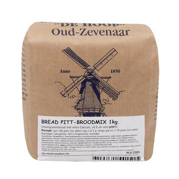 Molen de Hoop Bread Pitt Broodmix 1kg, Verzenden, Nieuw