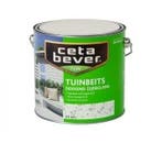 Cetabever Tuinbeits Dekkend Zijdeglans - ral 9001 - 1 liter, Overige kleuren, Nieuw, Beits, Ophalen of Verzenden