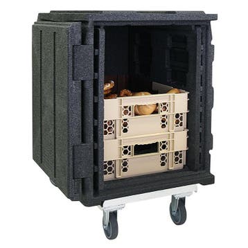 Polypropylene Voorlader Thermobox | Zwart | (600x400mm), Verzenden, Nieuw in verpakking