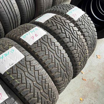 4 x Continental Cross Contact 205-70-15 4 Seizoenbanden 6..., Gebruikt, 15 inch, All Season, Band(en)