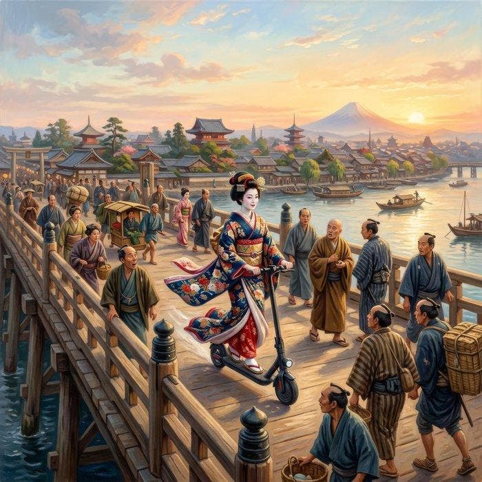 MEDSAN - Electric Oiran () - Hand Signed, Antiek en Kunst, Kunst | Designobjecten