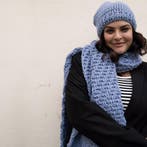 Haakpatroon Muts + Sjaal met grove textuur van Katia Super, Ophalen of Verzenden, Nieuw