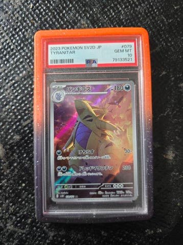 1 Graded card - Tyranitar 10 - PSA 10, Nieuw