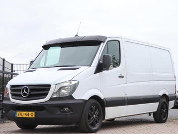 Zakelijke Lease |  Mercedes-Benz Sprinter 319 3.0 V6 BlueTEC, Stof, Gebruikt, Wit, Mercedes-Benz