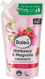 Balea Crème Zeep Framboos & Magnolia navulverpakking, 85..., Sieraden, Tassen en Uiterlijk, Uiterlijk | Lichaamsverzorging, Verzenden