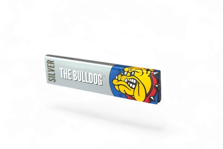 The Bulldog Vloei KS Slim Silver       1 doos (50 stuks), Verzamelen, Rookartikelen, Aanstekers en Luciferdoosjes, Nieuw, Ophalen of Verzenden