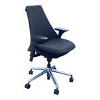 Herman Miller Sayl Bureaustoel Antraciet 3D armleggers met, Huis en Inrichting, Bureaus, Ophalen of Verzenden, Gebruikt