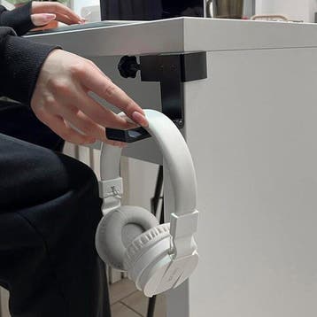 Koptelefoon houder | Bevestiging aan bureau | Zonder boren, Verzenden, Nieuw