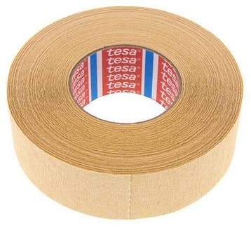 Crepe Afplaktape Voor Krommingen 50mm/50m, Verzenden, Nieuw