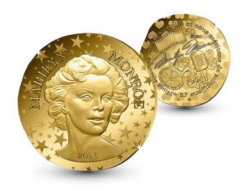Gouden 50 euro Marilyn Monroe 1/4 oz. 2026, Verzenden