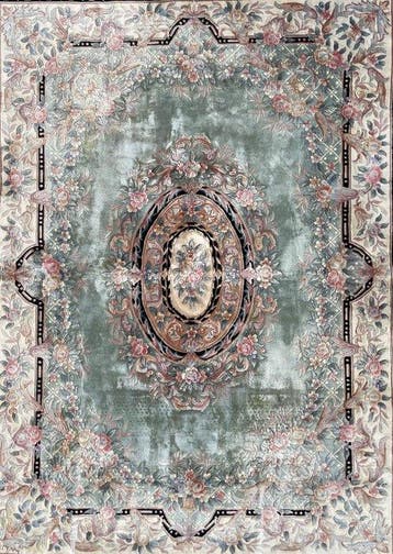 Aubusson China - GEREINIGD - handgeknoopt - wol - tapijt -, Nieuw