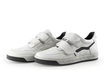 DSTRCT Sneakers Jongens in maat 35 Wit, Verzenden, Jongen of Meisje, Schoenen, Zo goed als nieuw