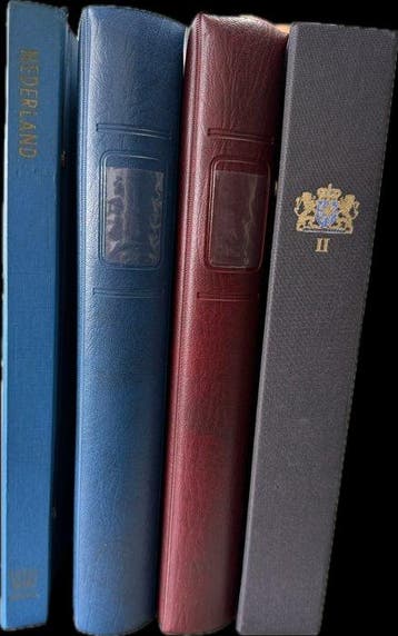 Nederland 1864/2001 - Verzameling in 4 voordrukalbums, Gestempeld