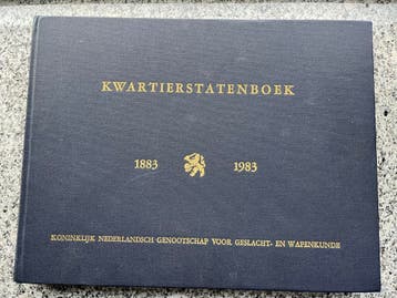 Kwartierstatenboek 1883 – 1983, Verzenden, 20e eeuw of later, Gelezen