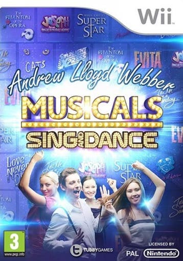 Andrew Lloyd Webber Musicals Sing and Dance (Nintendo Wii), Verzenden, Gebruikt