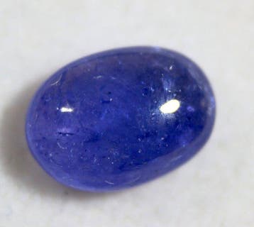 Geen Reserve - ct. 2,50 tanzaniet natuurlijk blauw, paars-, Verzamelen, Mineralen en Fossielen
