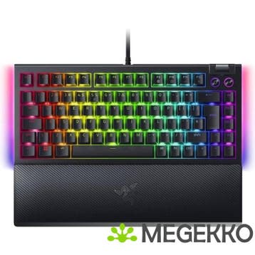 Razer BlackWidow V4 75% Zwart - Razer Orange, Computers en Software, Toetsenborden, Verzenden, Nieuw, Razer